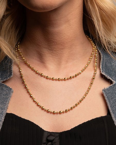Collana Desmos Donna in Argento SATURNO-GIALLO - SATURNO-GIALLO